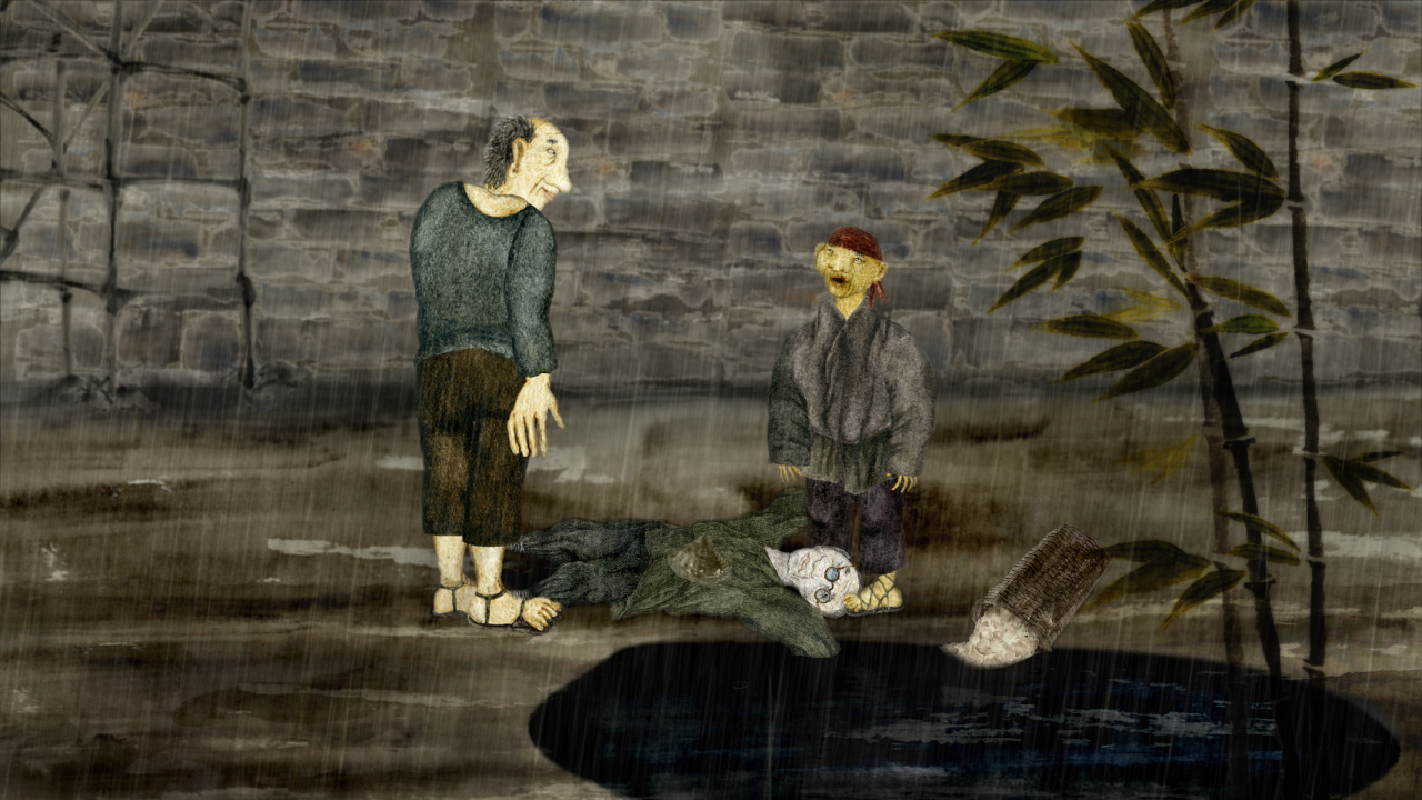 Malen'kij prud u podnogija velikoj steny