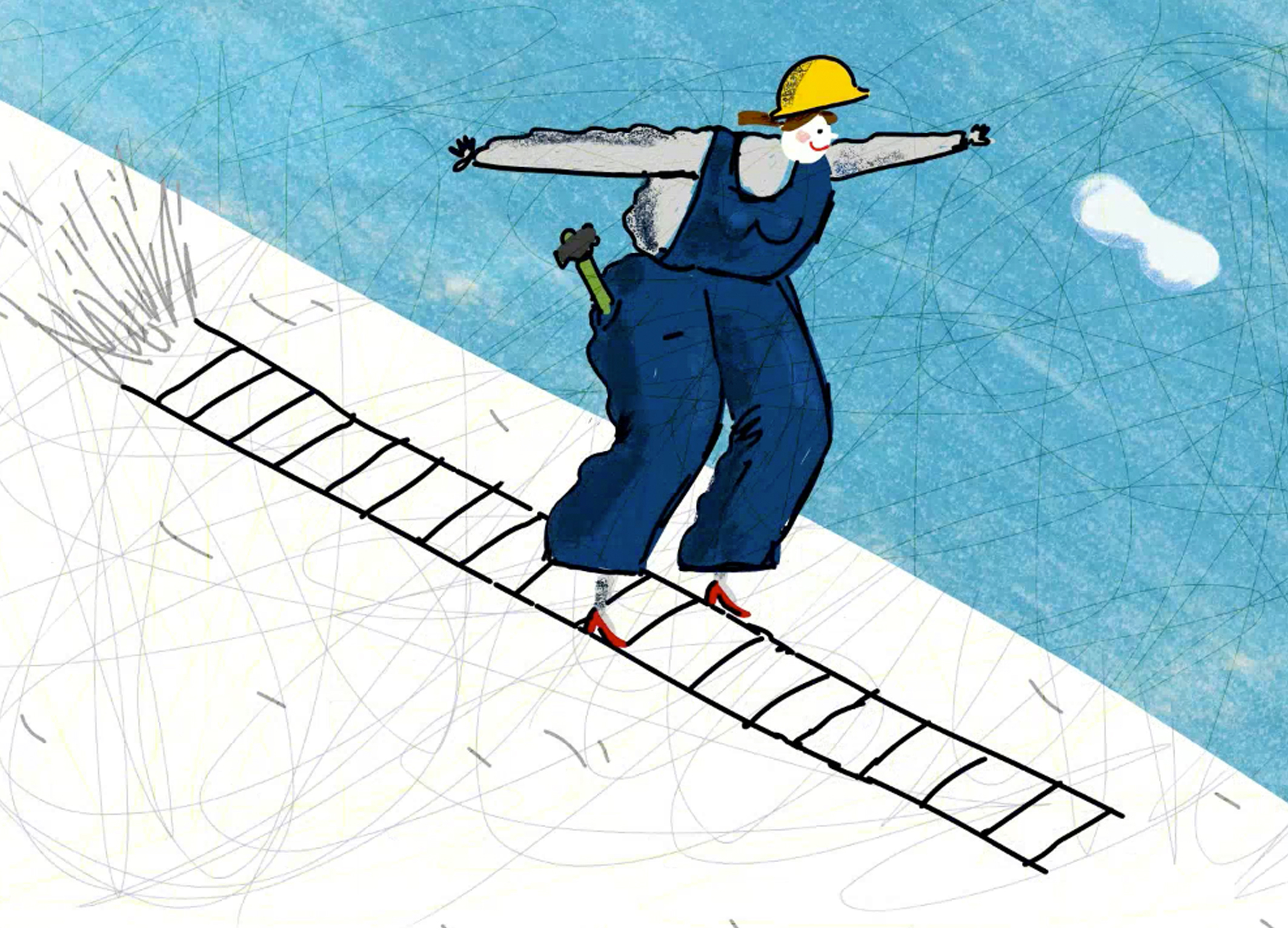 My mum is an airplane