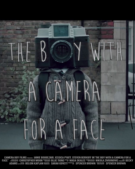 Boy with a Camera for a Face
