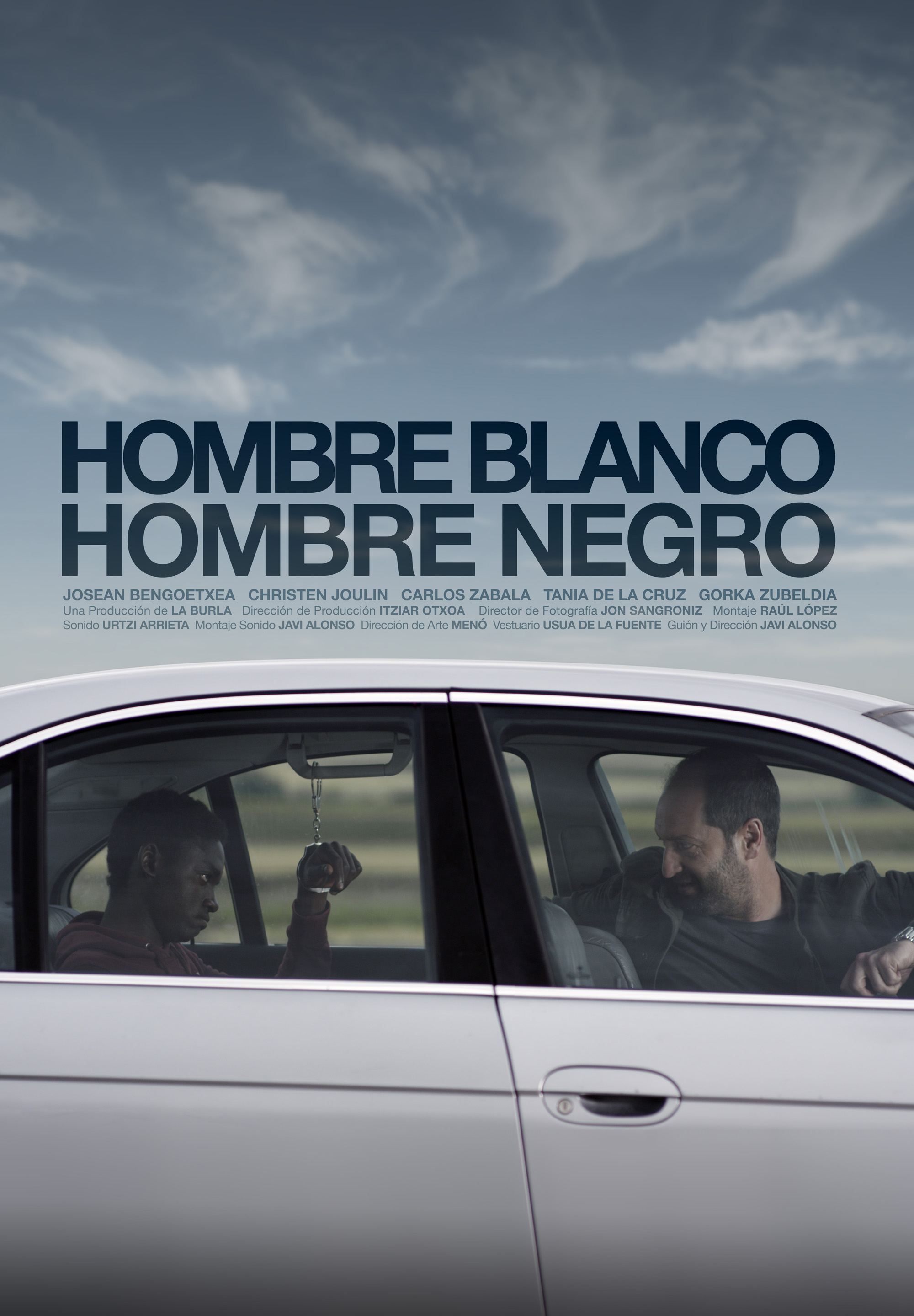 Hombre blanco hombre negro
