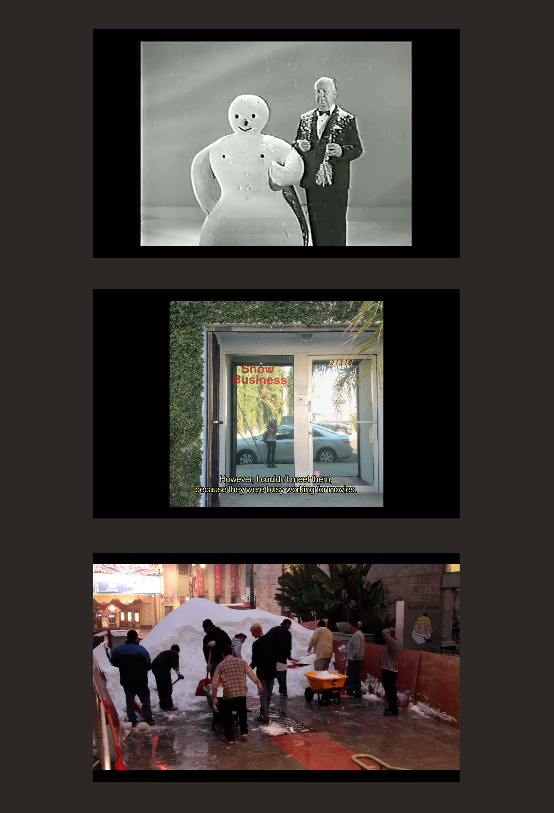 A Story of Elusive Snow