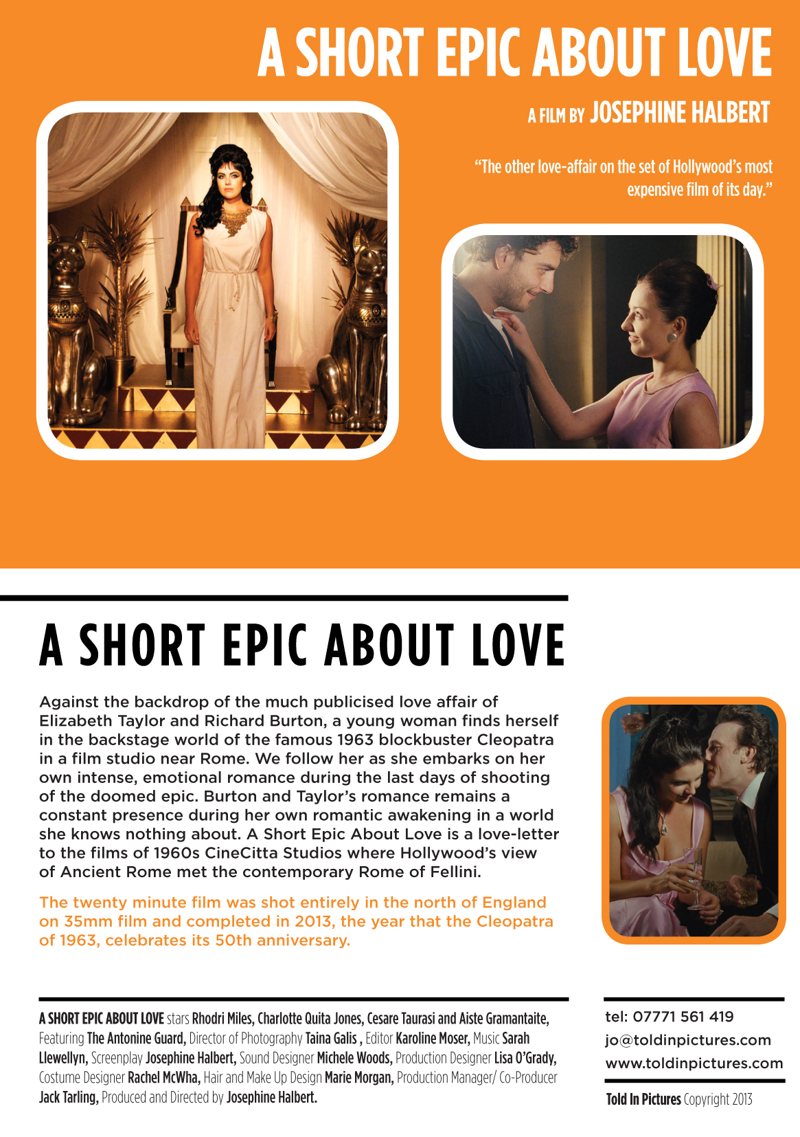 A Short Epic About Love