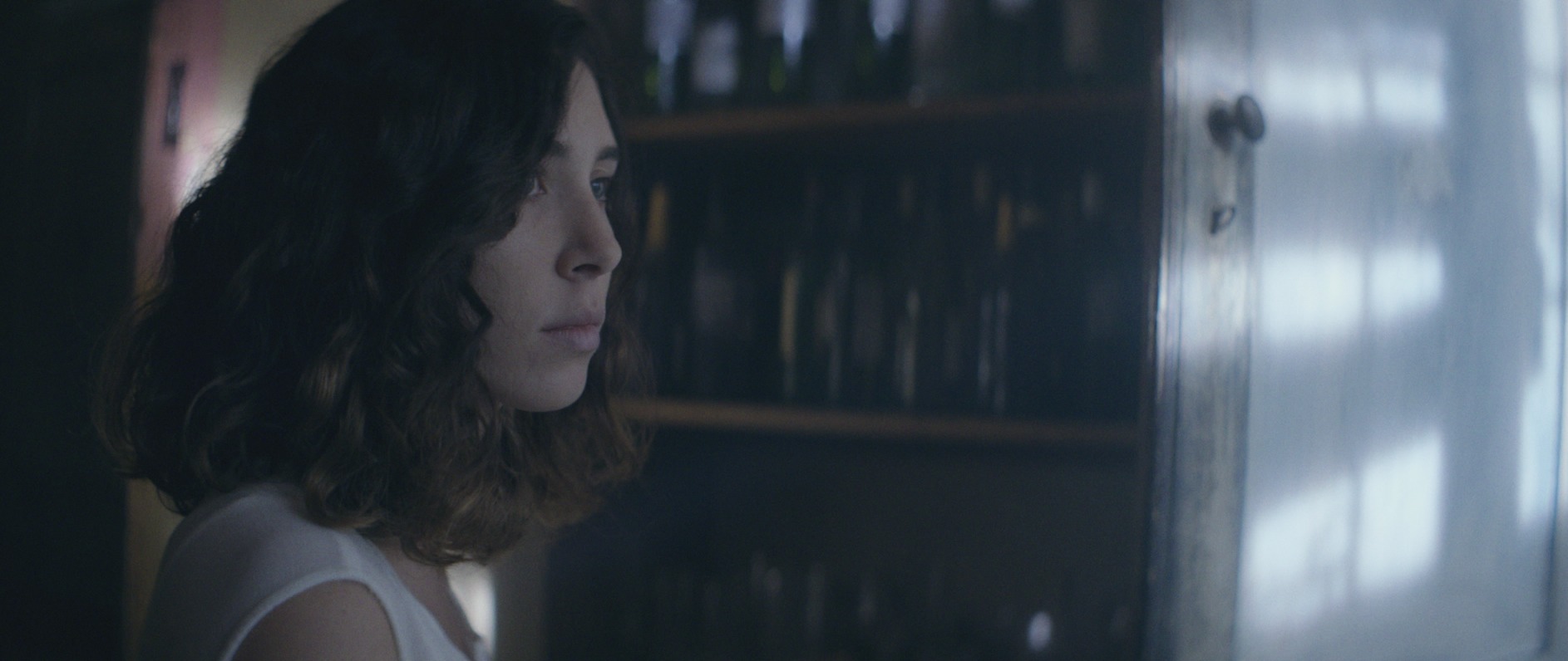 I open my eyes and I see something