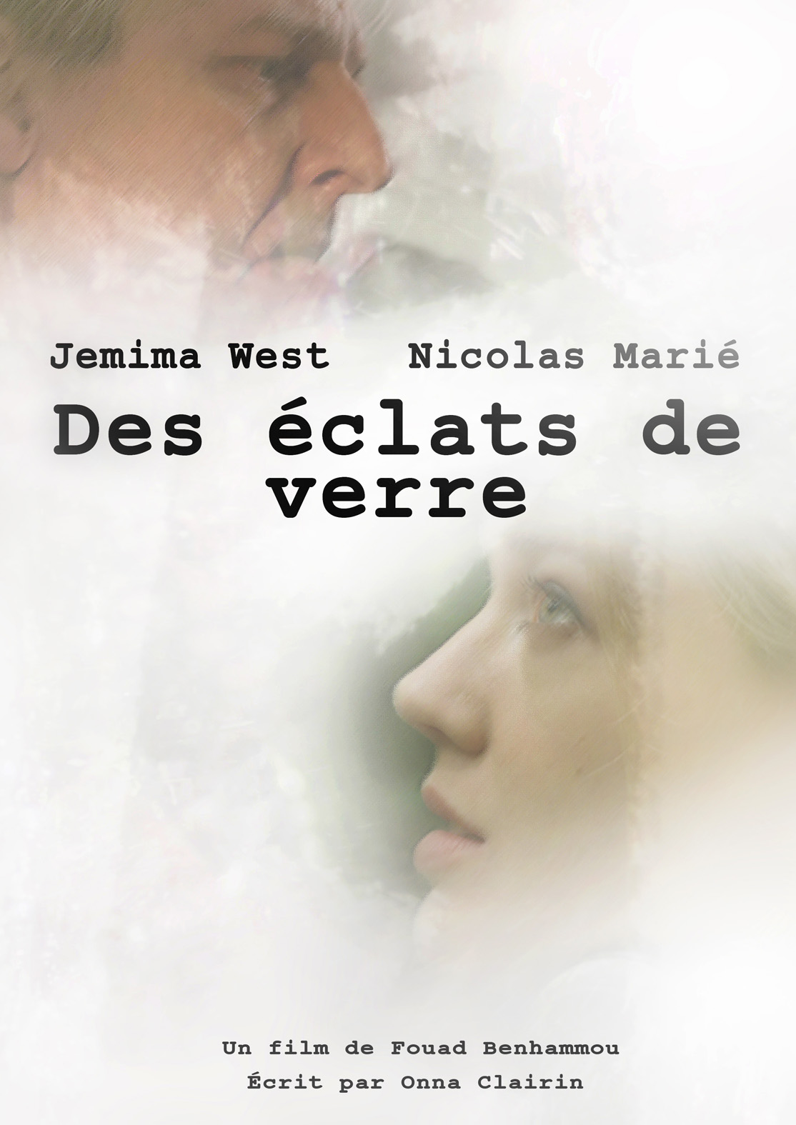 Des éclats de verre