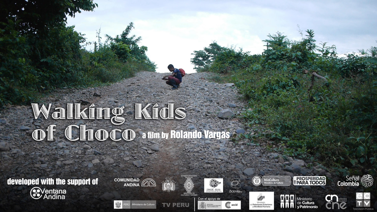 Niños caminantes del Chocó