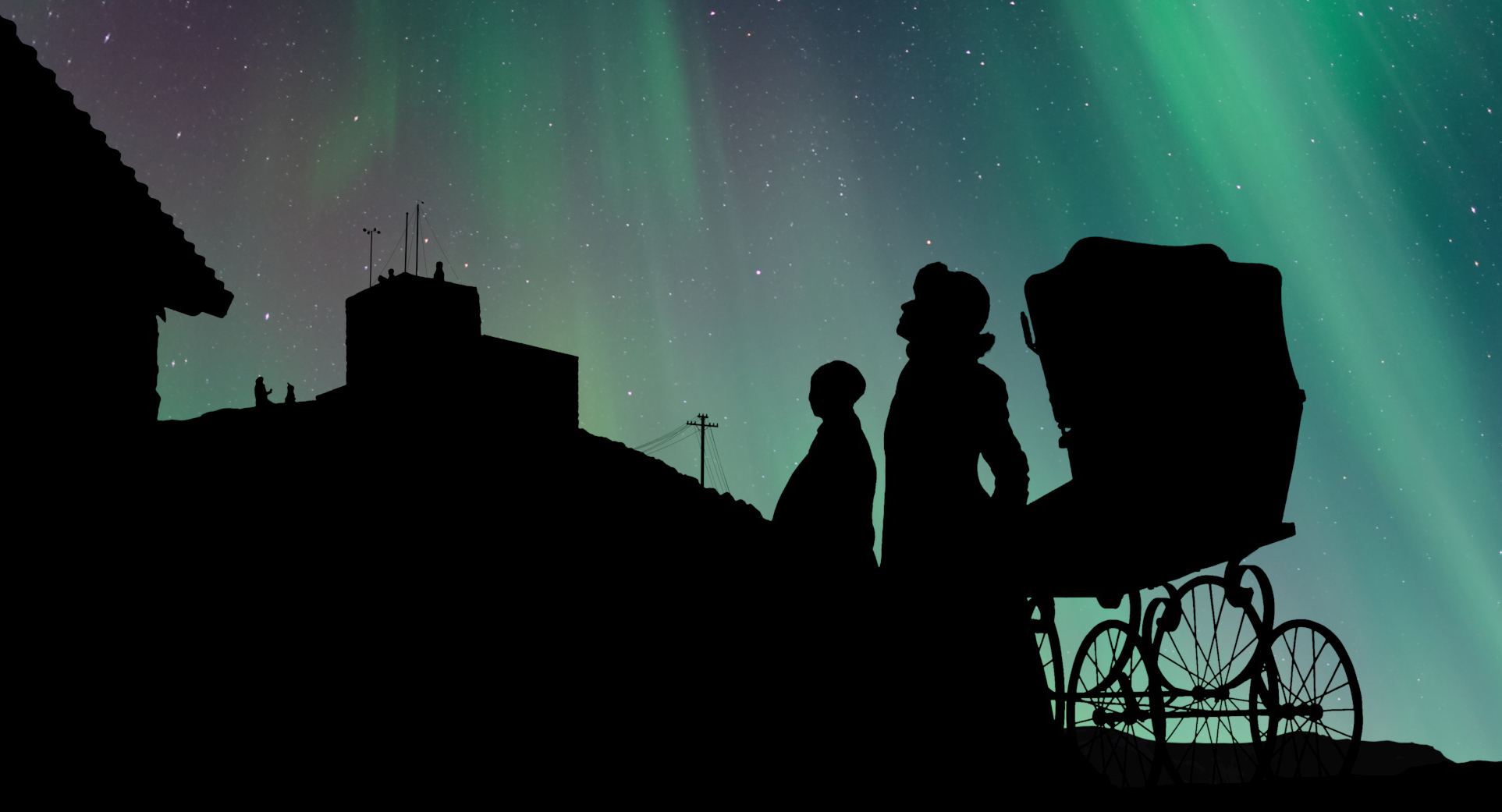 Nordlys over Haldetoppen