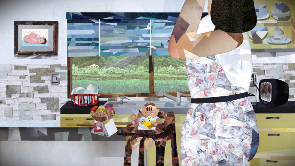 In The Kitchen With A Big Window