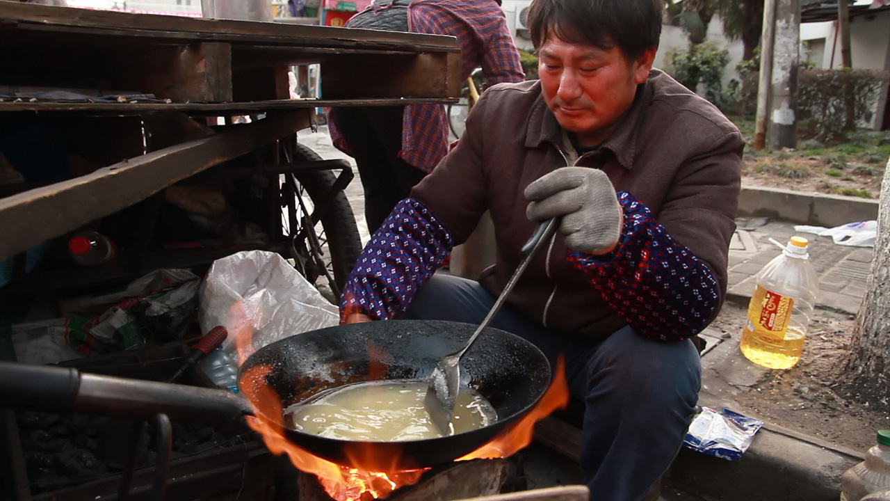 Chinese Rice Krispies Square