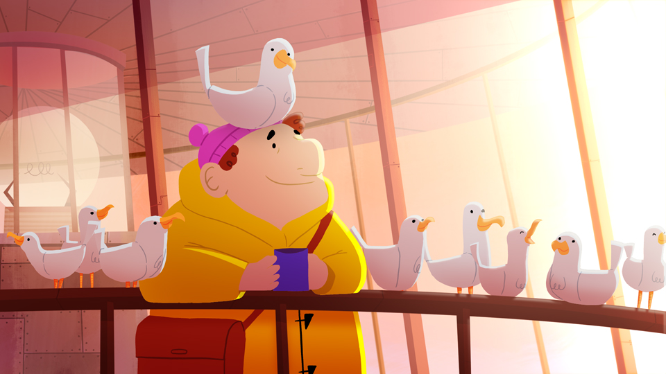 Gardien du phare aime trop les oiseaux