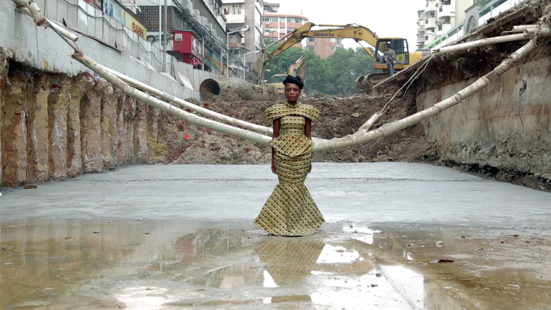 An African walk in the land of China