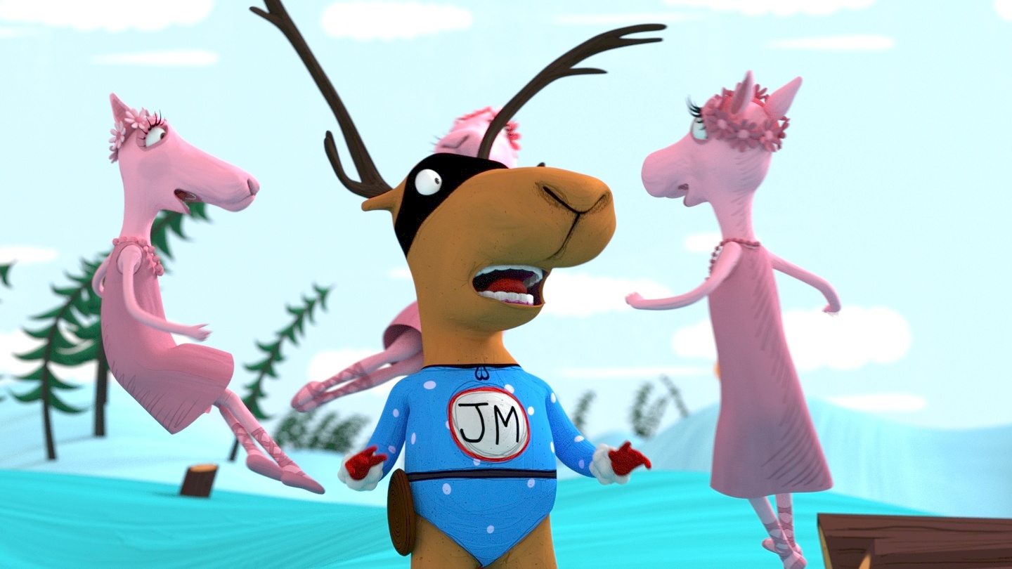 Jean-Michel le caribou des bois