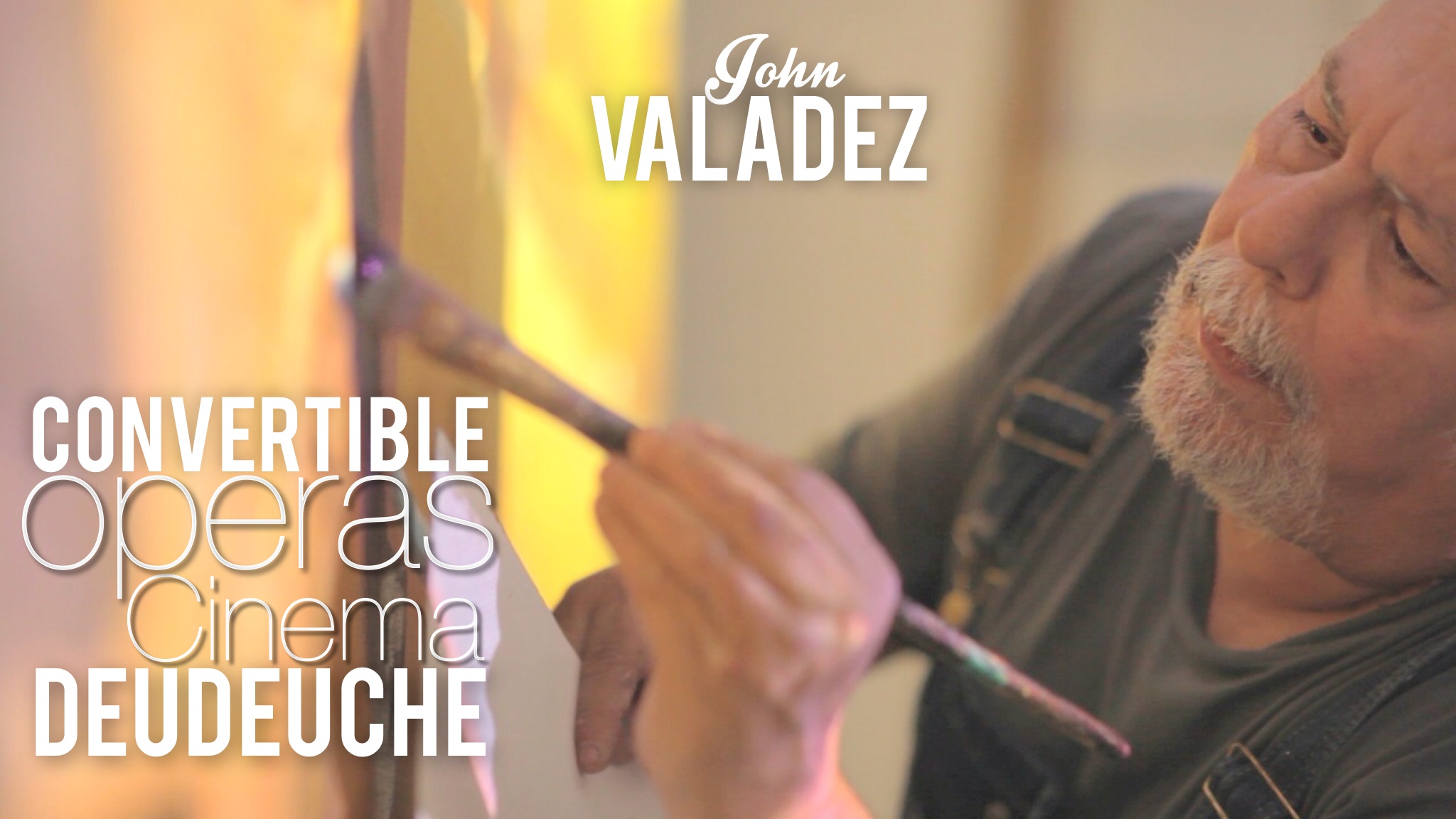 John Valadez in "Convertible Operas/Cinema Deudeuche"