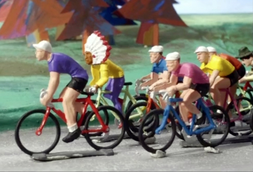 Panique au village - La course cycliste