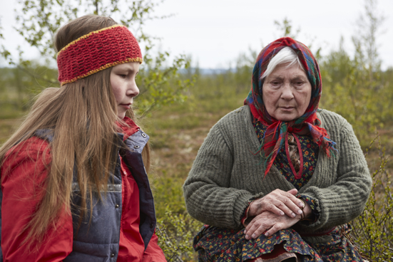 Áile and grandmother