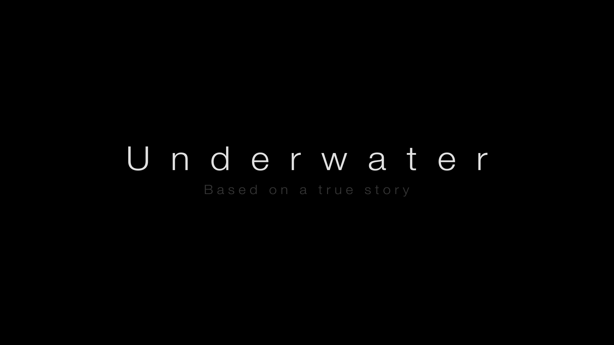 Under Water
