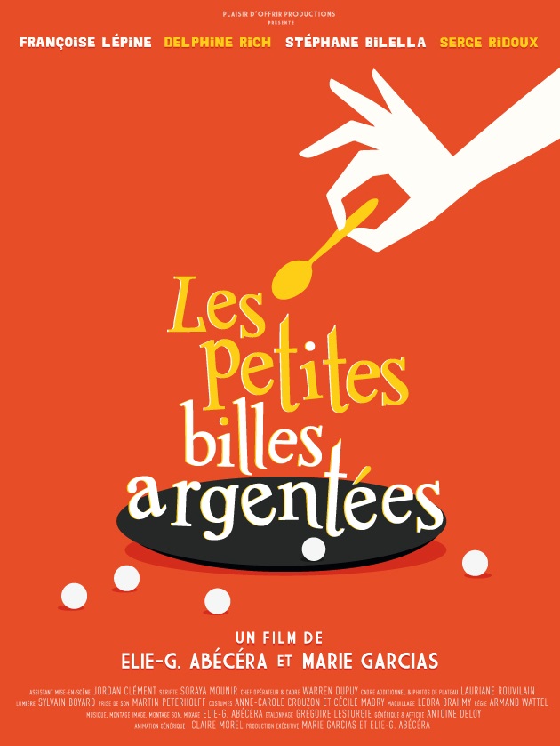 Petites billes argentées