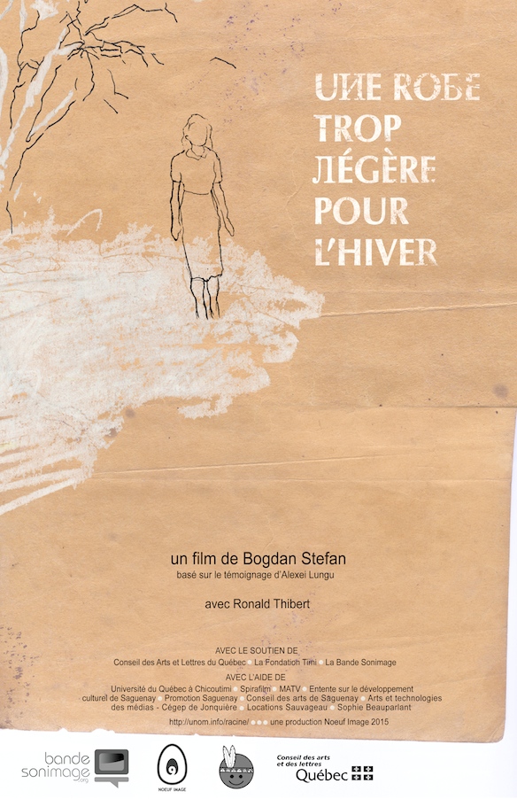 Une robe trop légère pour l'hiver