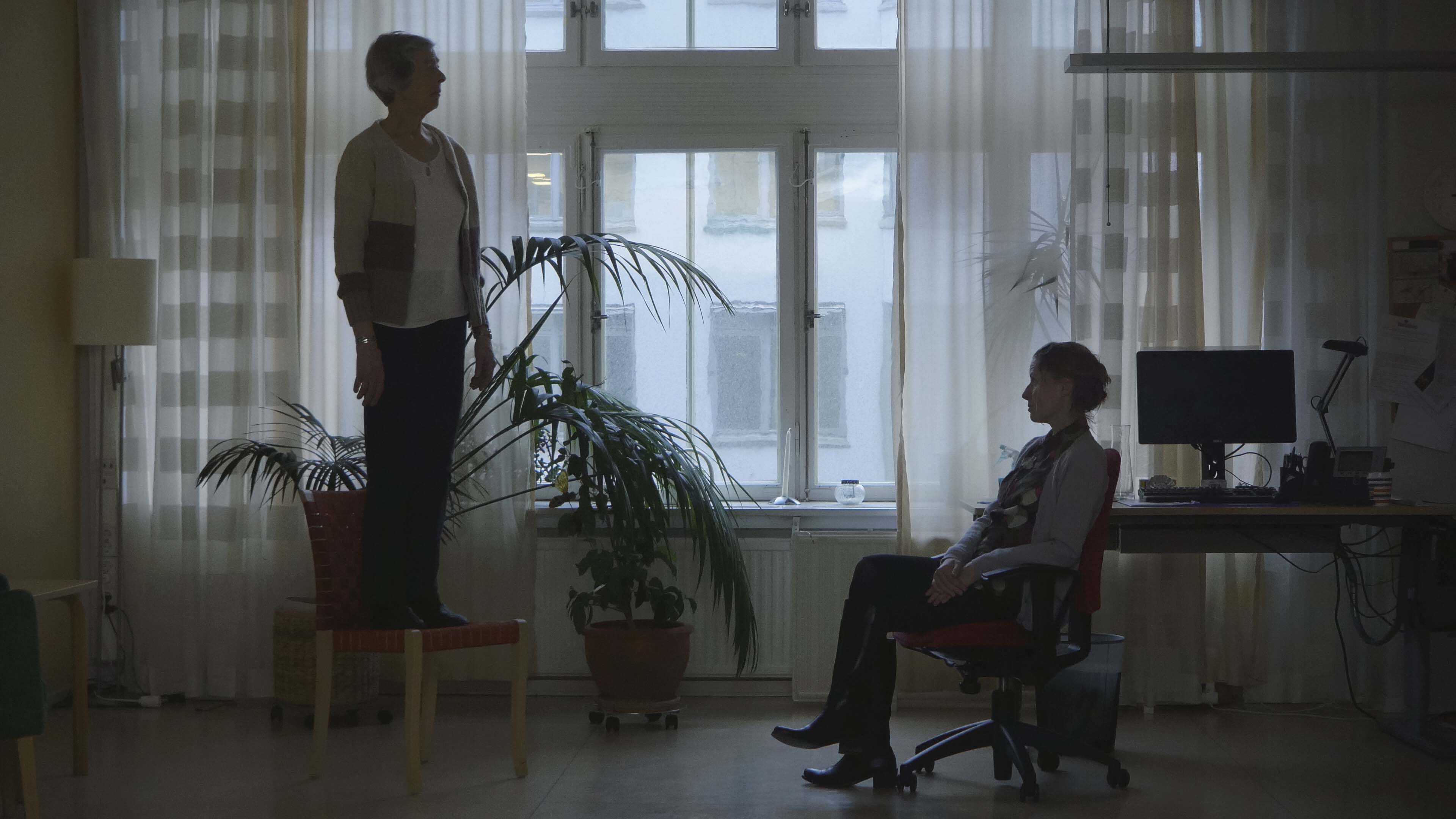 Jag vill att du ställer dig upp och joggar