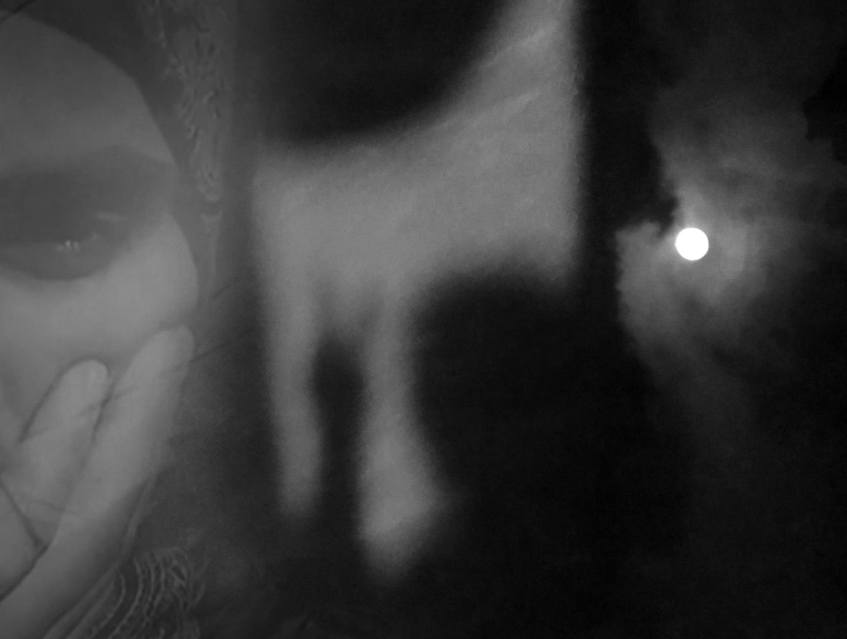 Girl, Whose Shadow Reflects the Moon