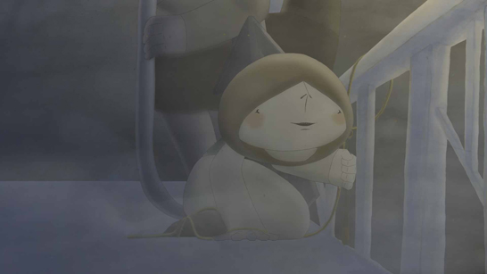 Petite fille curieuse