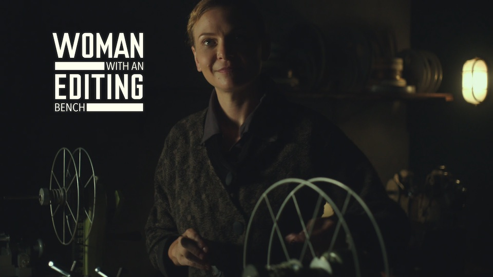 Woman with an Editing Bench