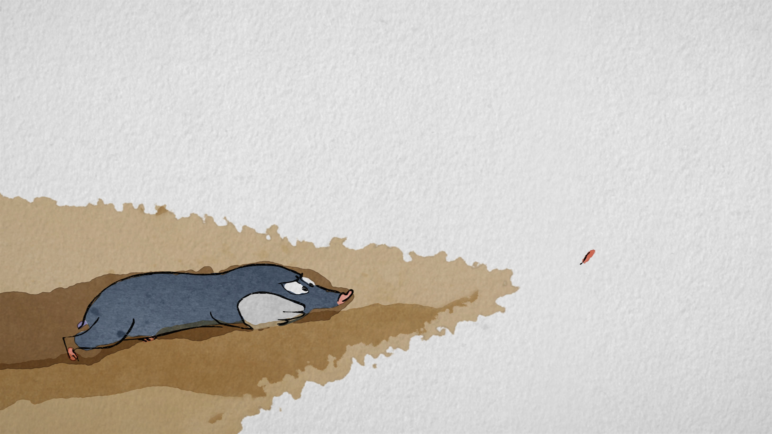 Maulwurf und der Regenwurm