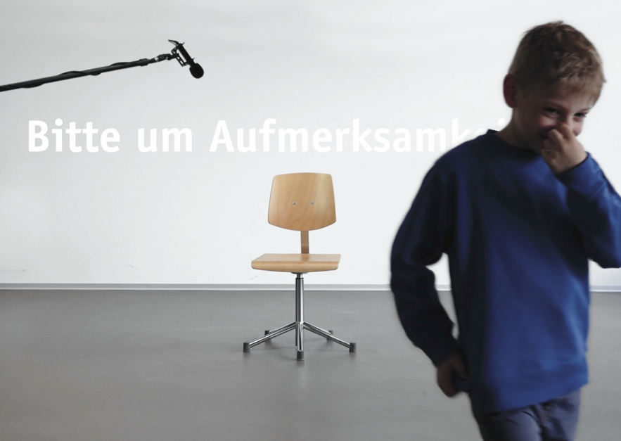 Bitte um Aufmerksamkeit