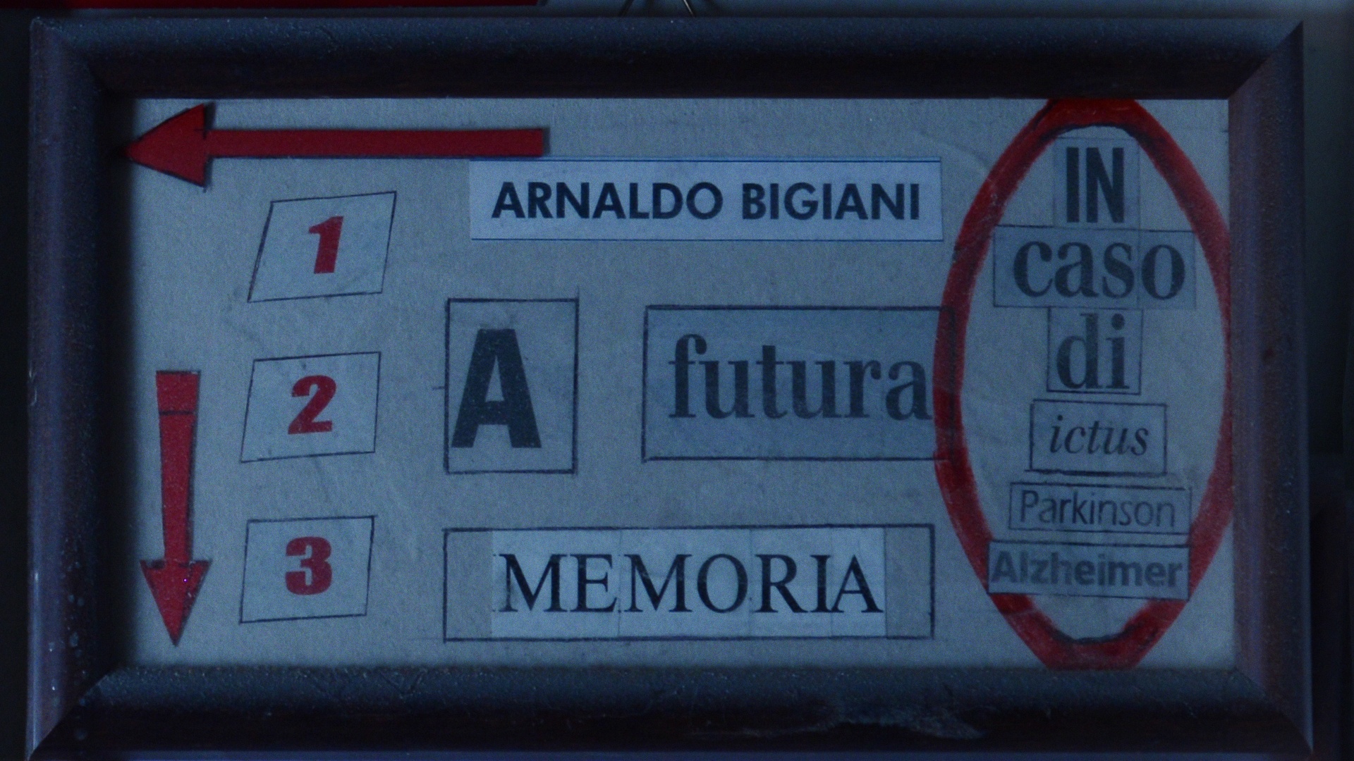 Arnaldo Bigiani - A futura memoria