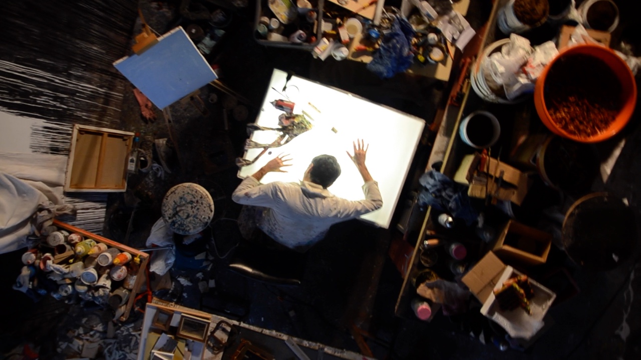 Peinture à l'alcool