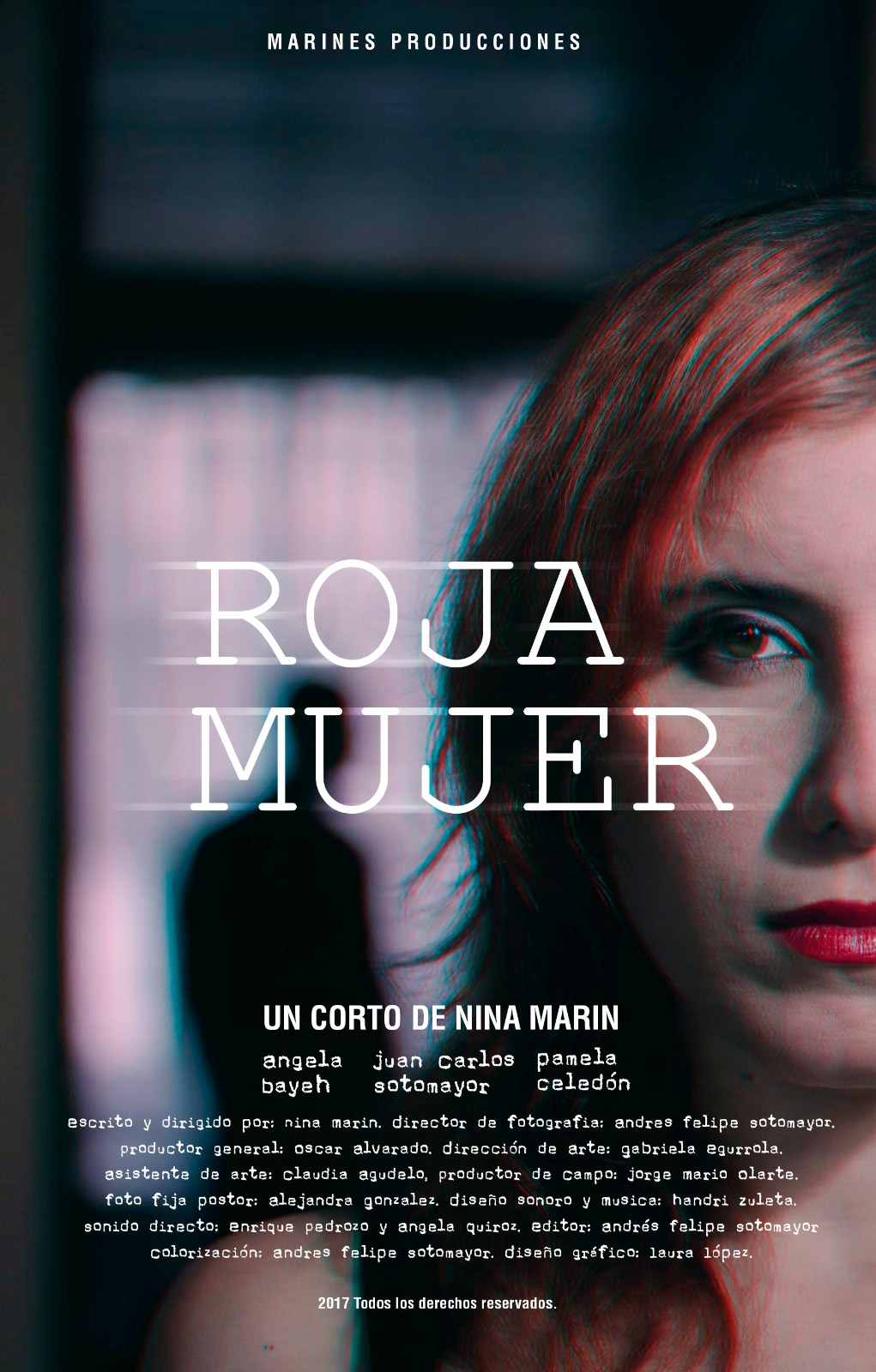 Roja mujer