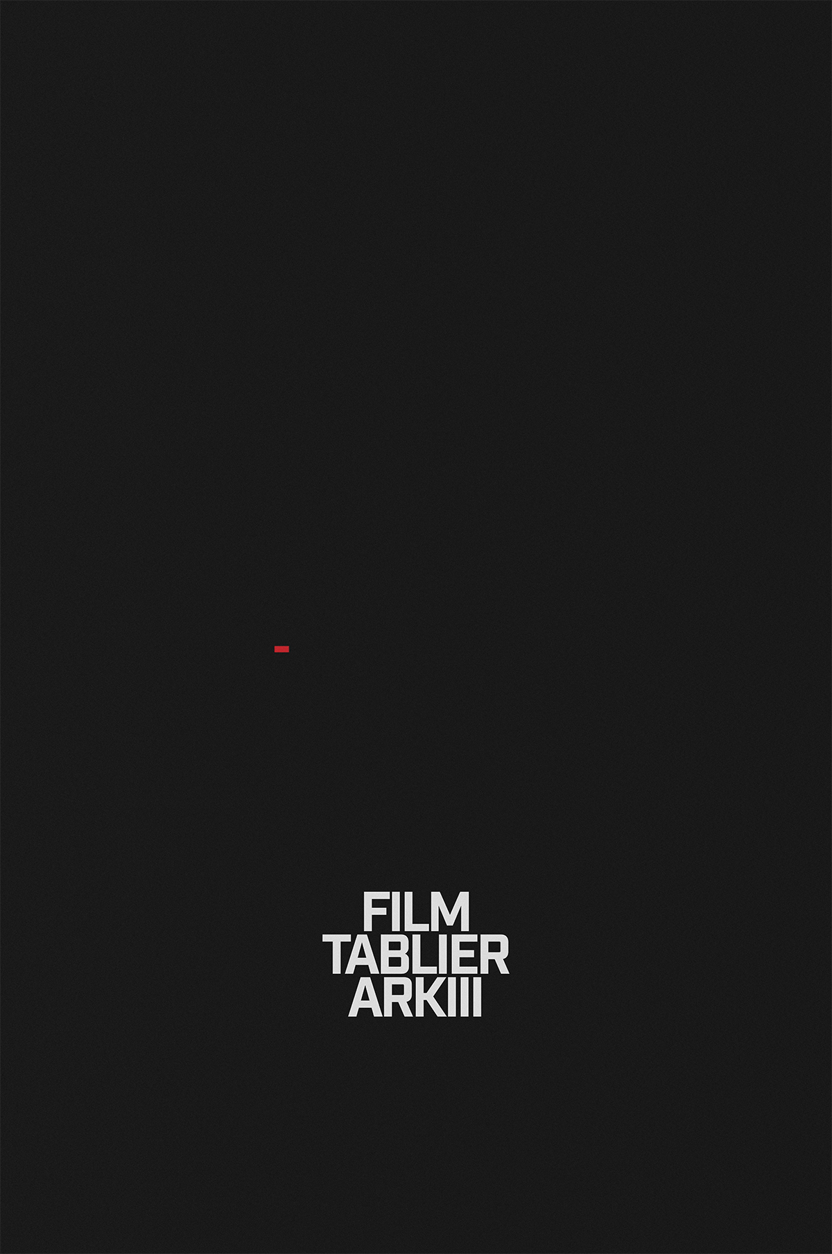 Film, Tablier Ark III