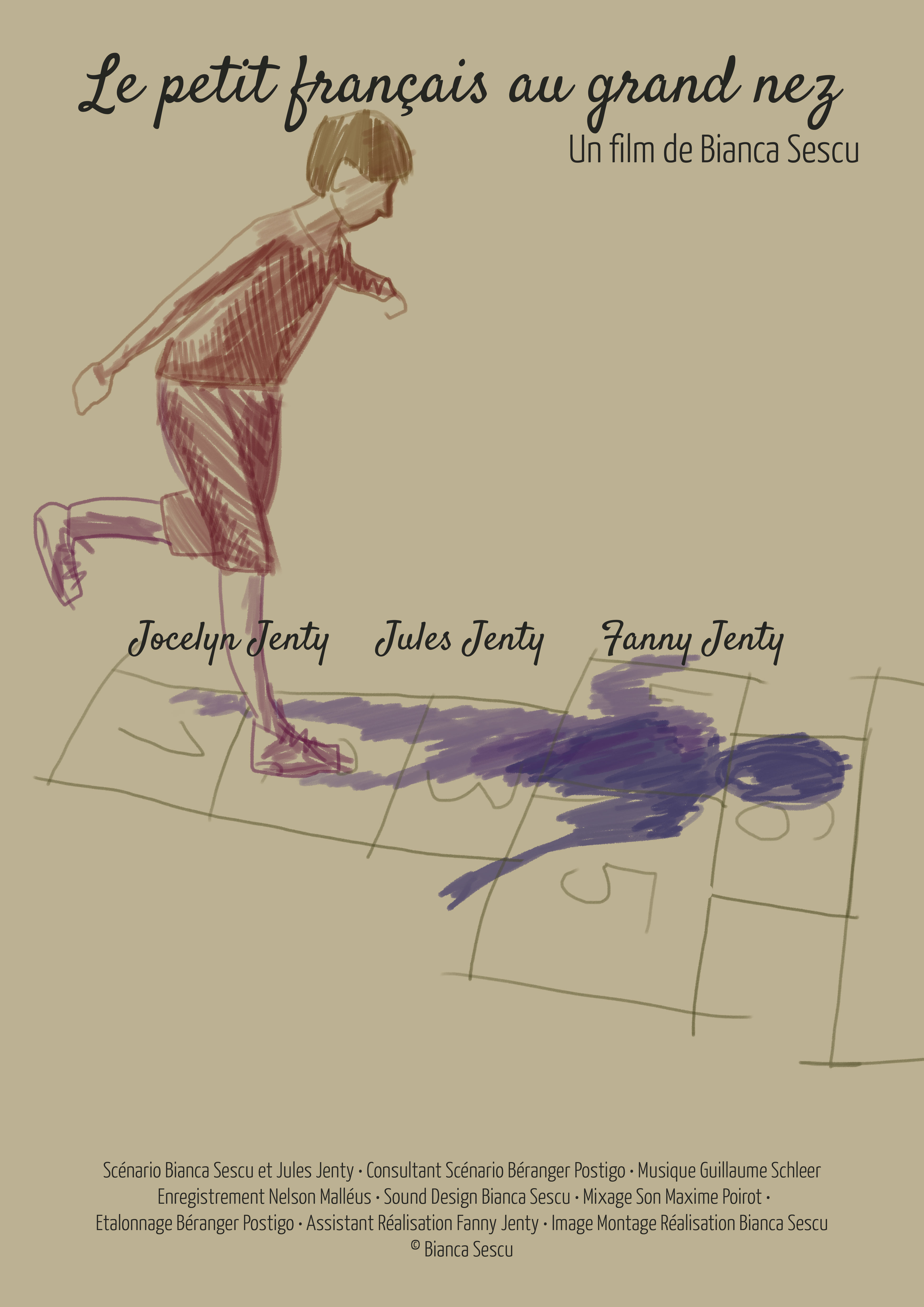 Petit Français au grand nez