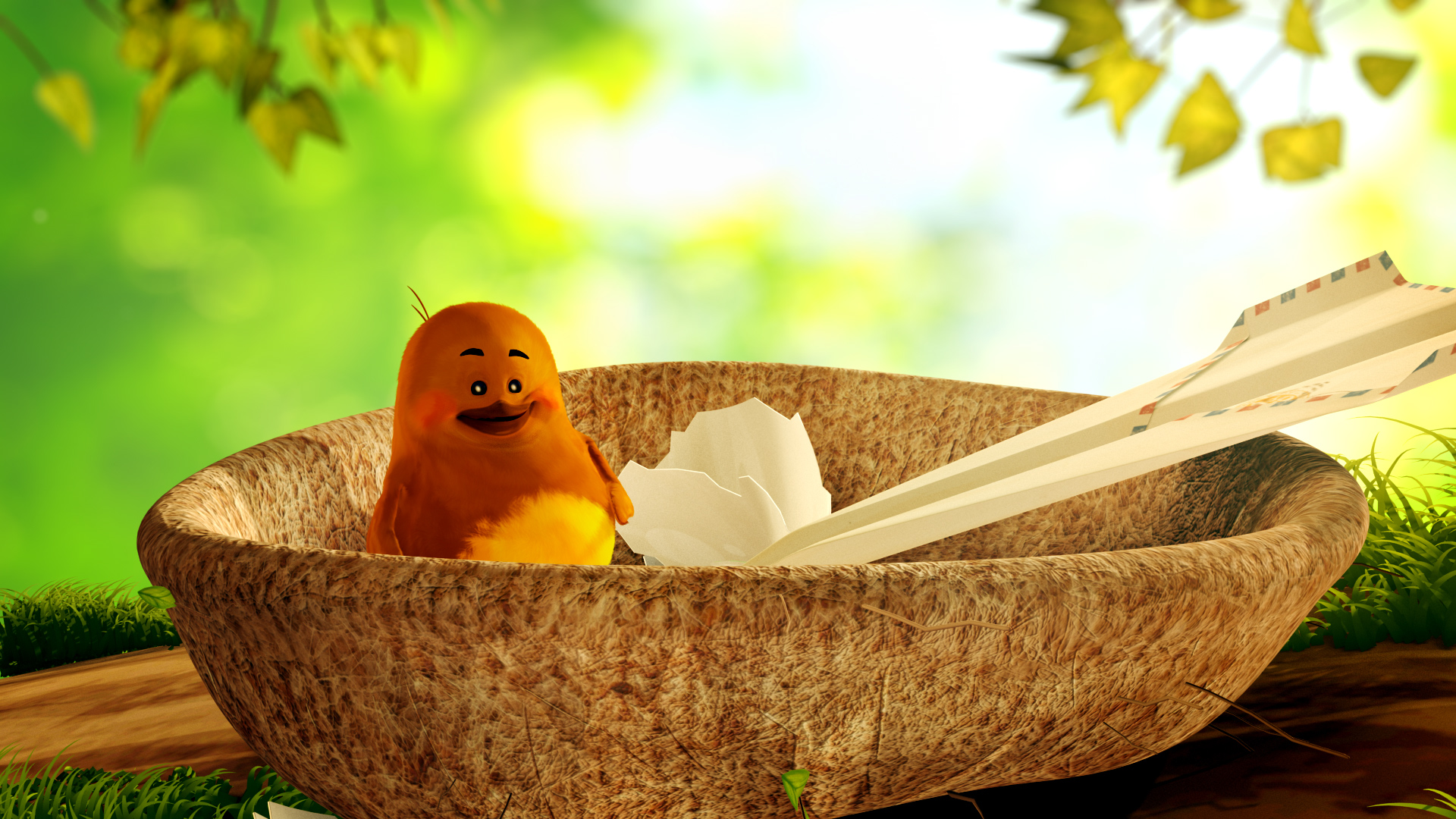 Pieps und der Papierflieger