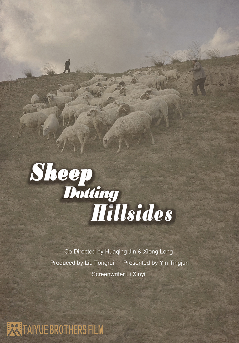 Sheep Dotting Hillsides