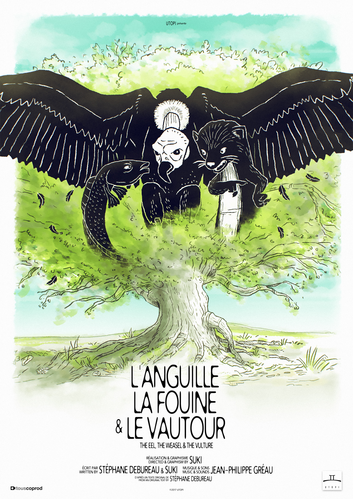 Anguille, la fouine et le vautour