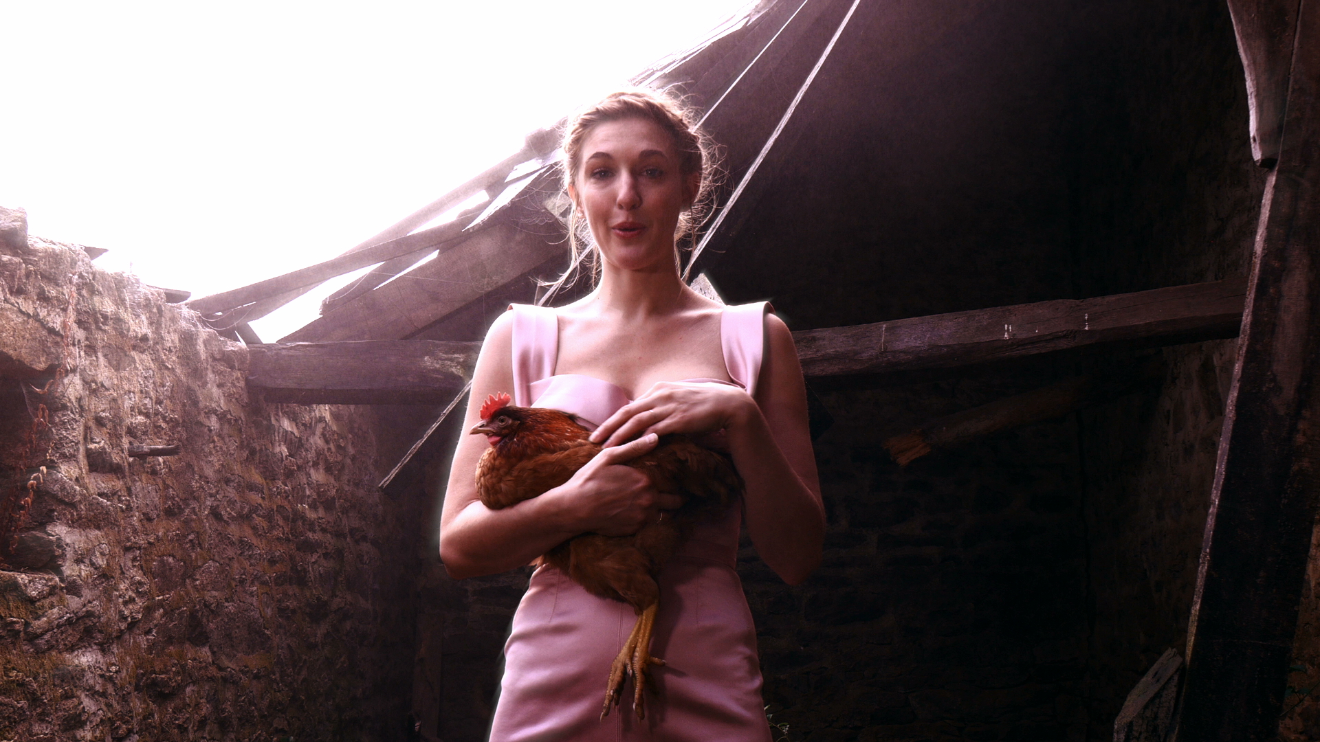 Elle et la poule