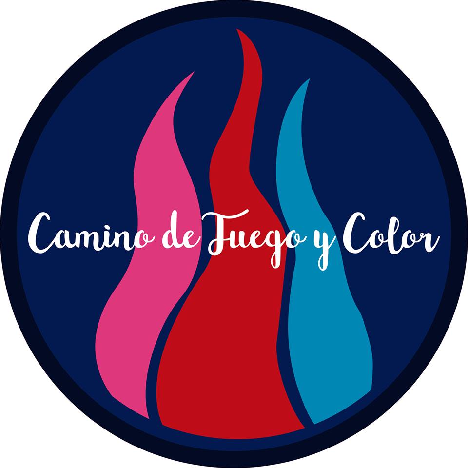 Road of fire and color