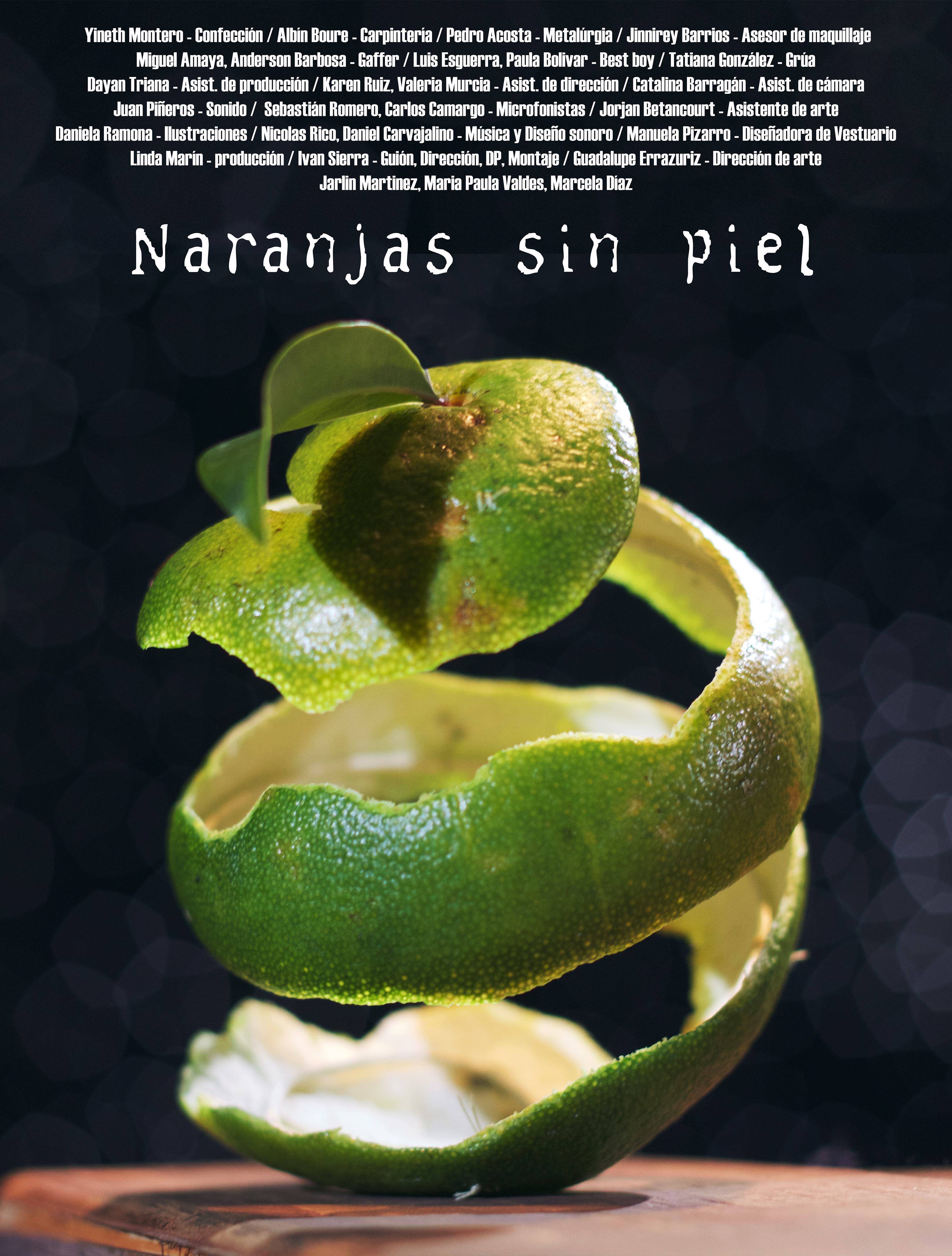 Naranjas sin piel