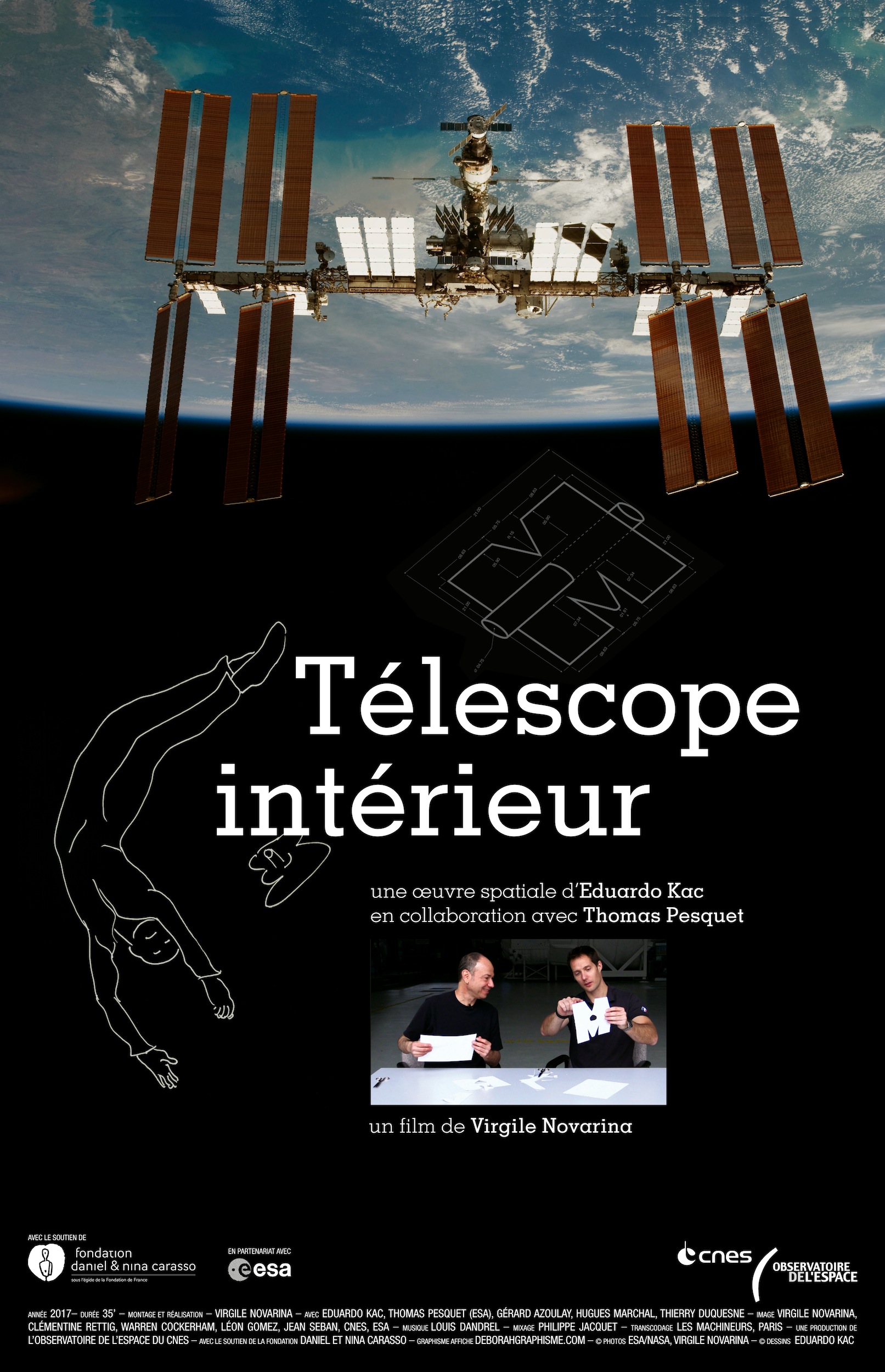 Télescope intérieur, une œuvre spatiale d'Eduardo Kac