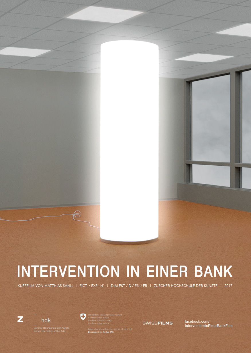 Intervention in einer Bank
