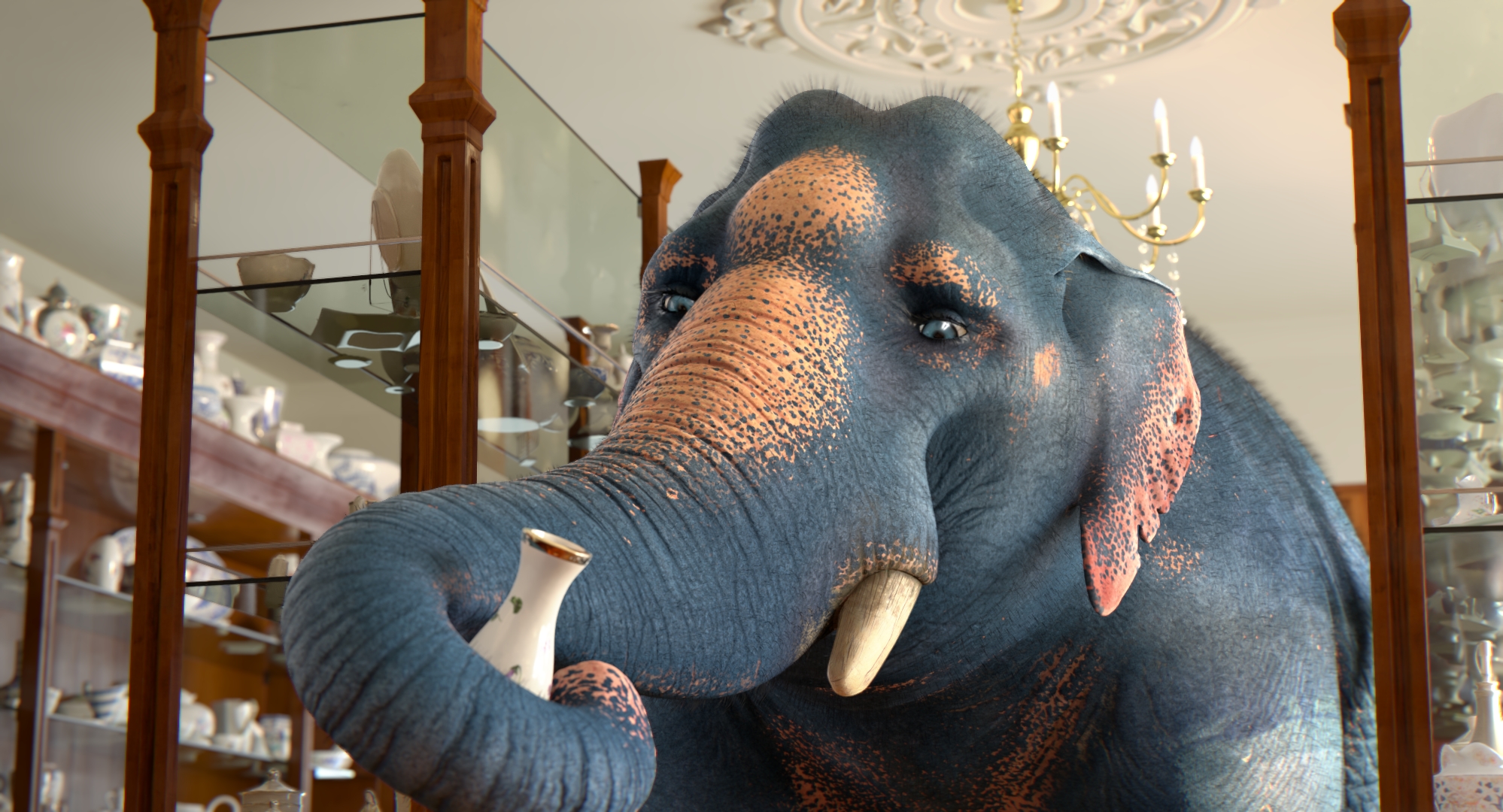 Comme un éléphant dans un magasin de porcelaine