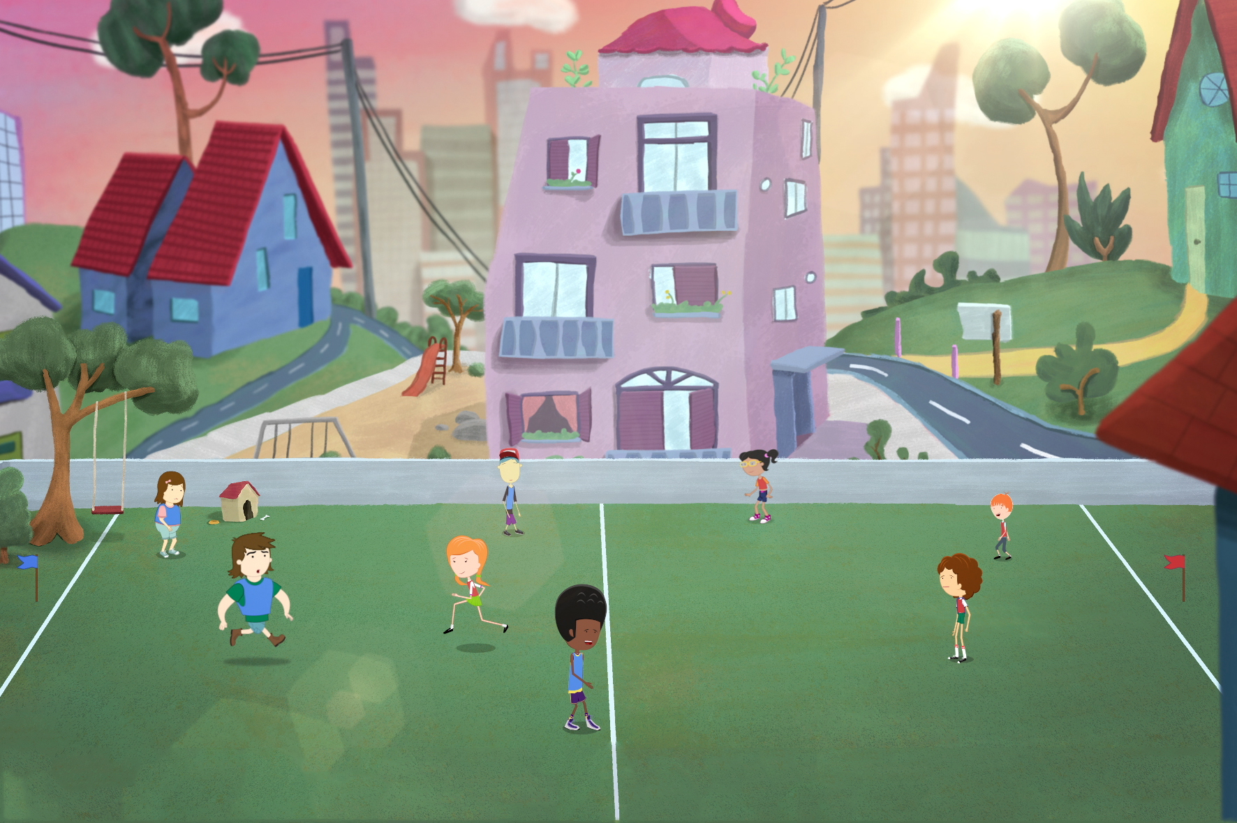 Vamos Brincar Lá Fora! - Pique-Bandeira