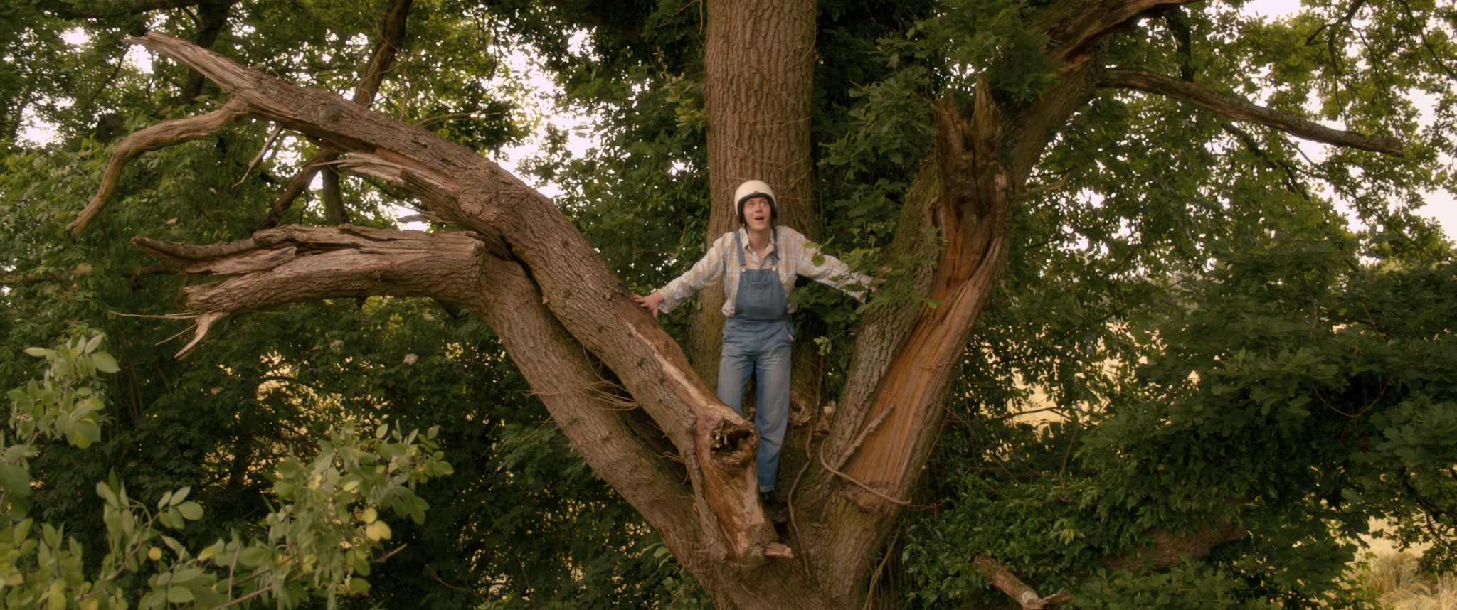 Homme qui hurlait joyeusement