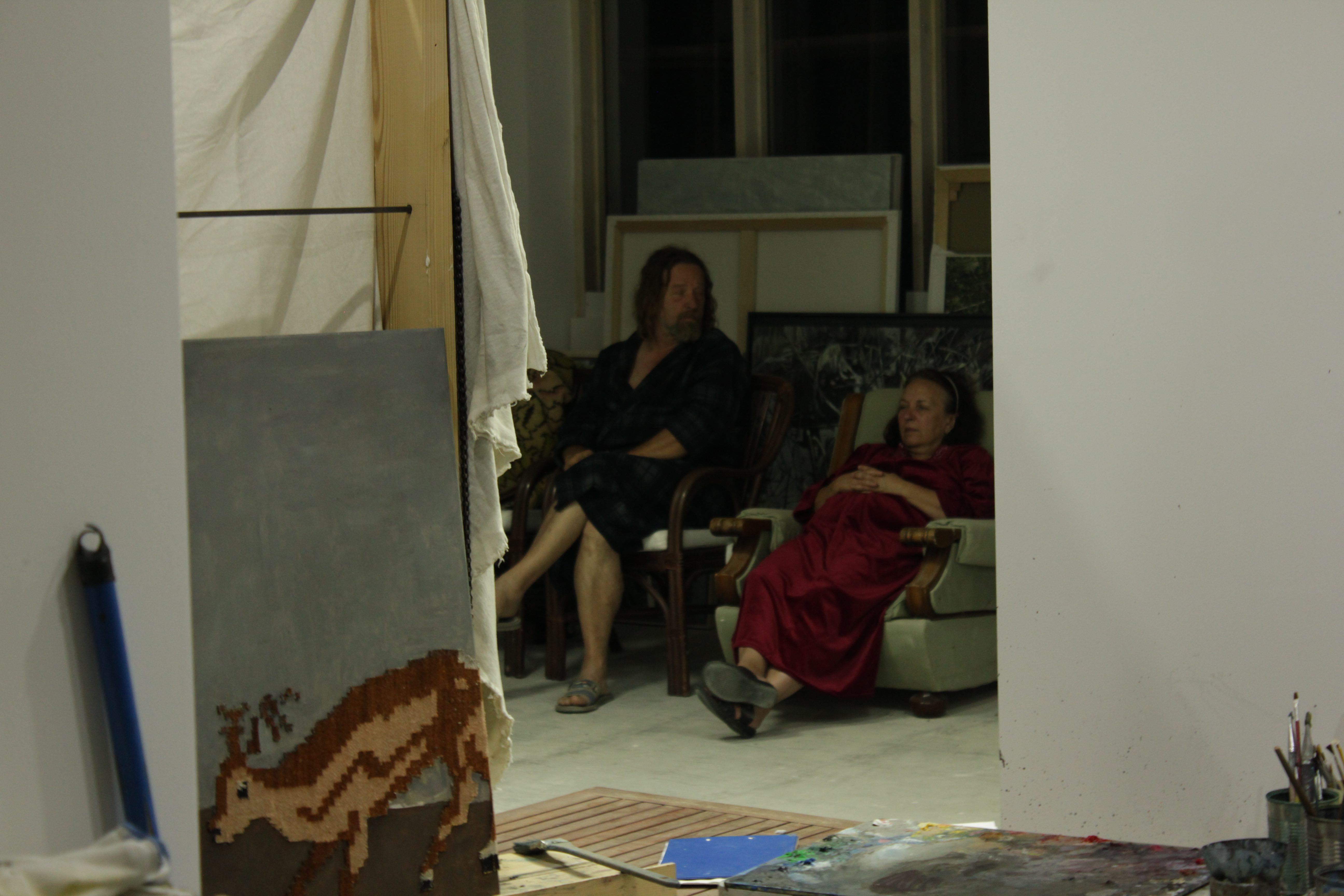 Un soir dans l'atelier de mes parents