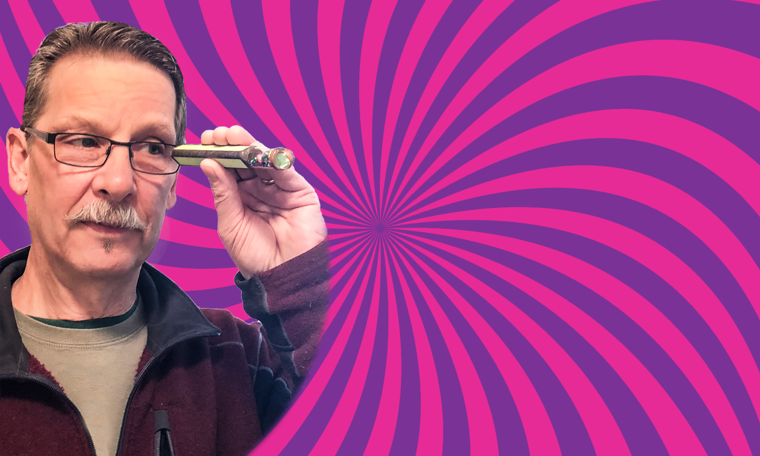 Kaleidoscope Guy at the Market