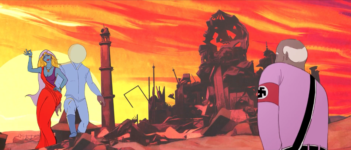 Bubbleman Superstar dans Hitler vs Frankenstein