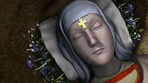 Jeune fille de Saint Victor