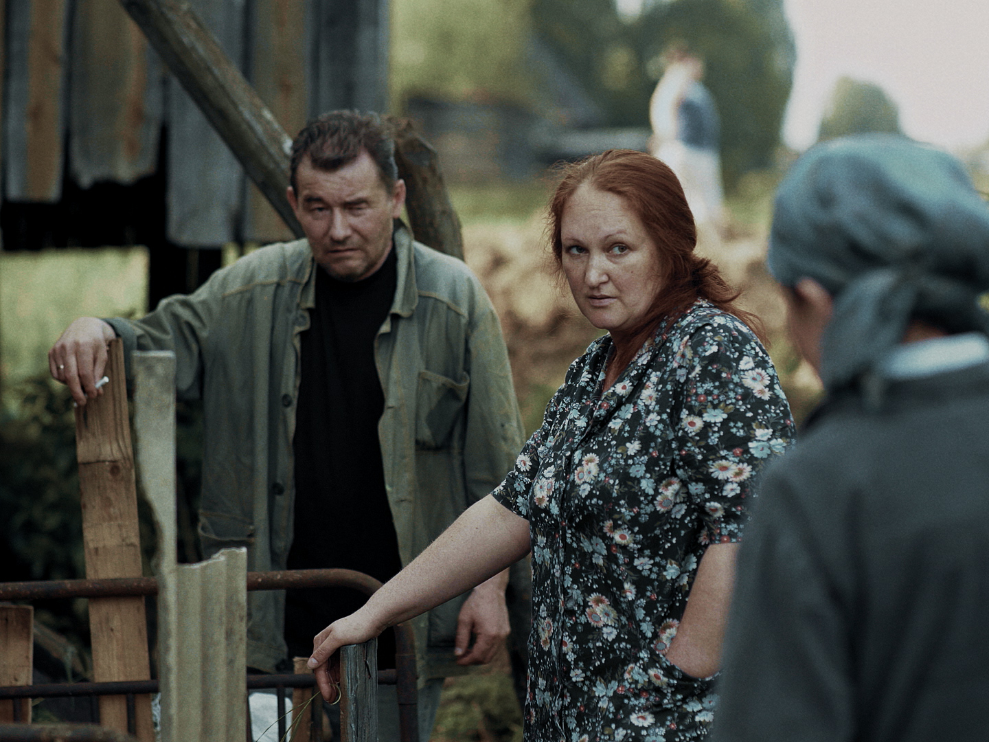 Blind Fence of Corrugated Steel