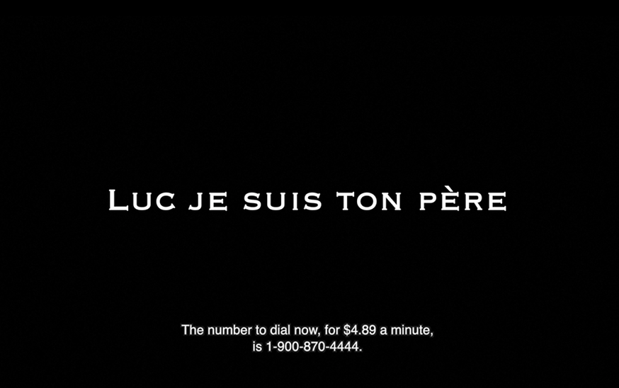 Luc je suis ton père