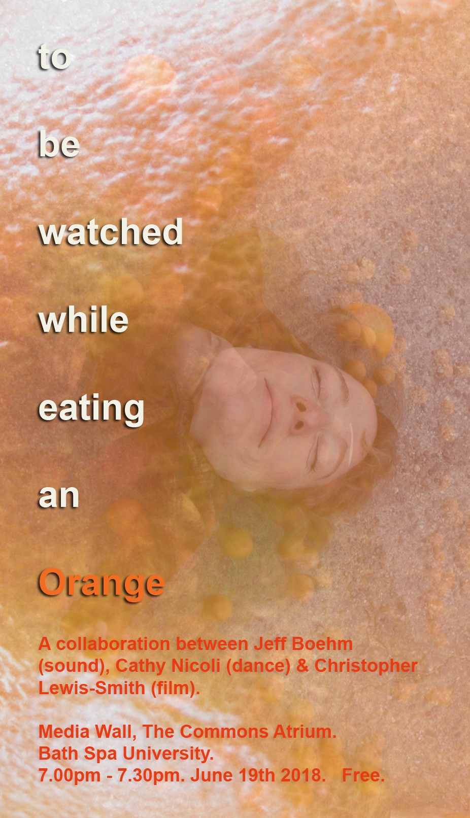 To be Watched While Eating an Orange